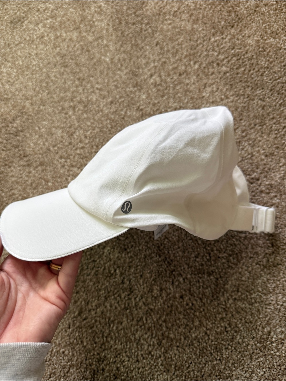 lululemon athletica White Adjustable Performance Cap